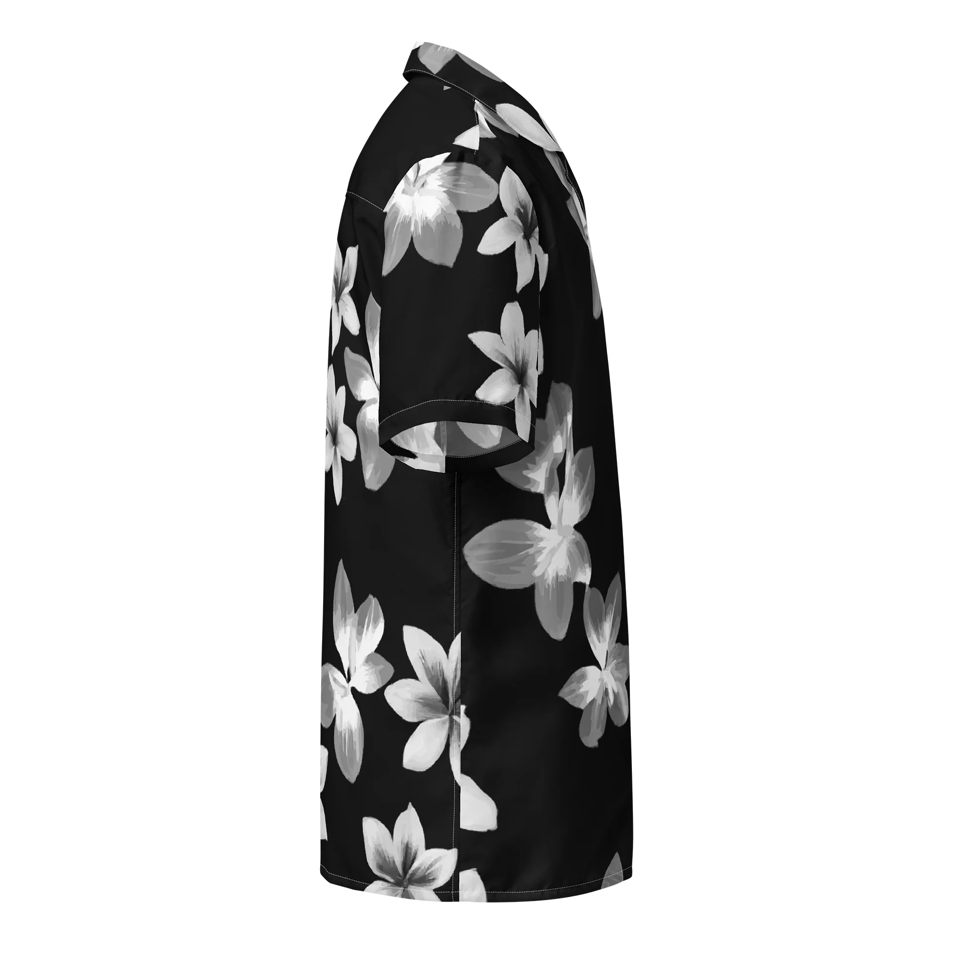 Volcanic Ash - Caribbean Soufriere Flower Print | Hawaiian Shirt product image (4)