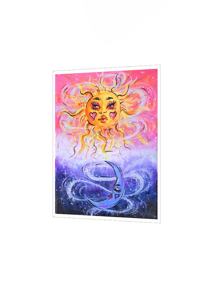 'sun and moon' art print product image (2)