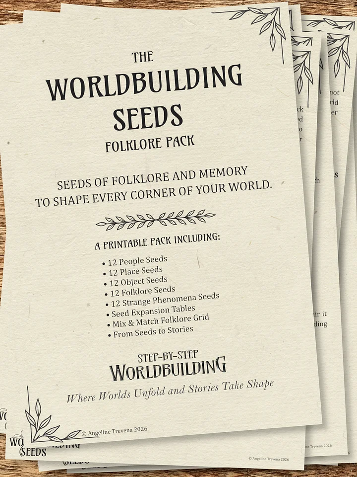 The Worldbuilding Seeds Folklore Pack product image (1)
