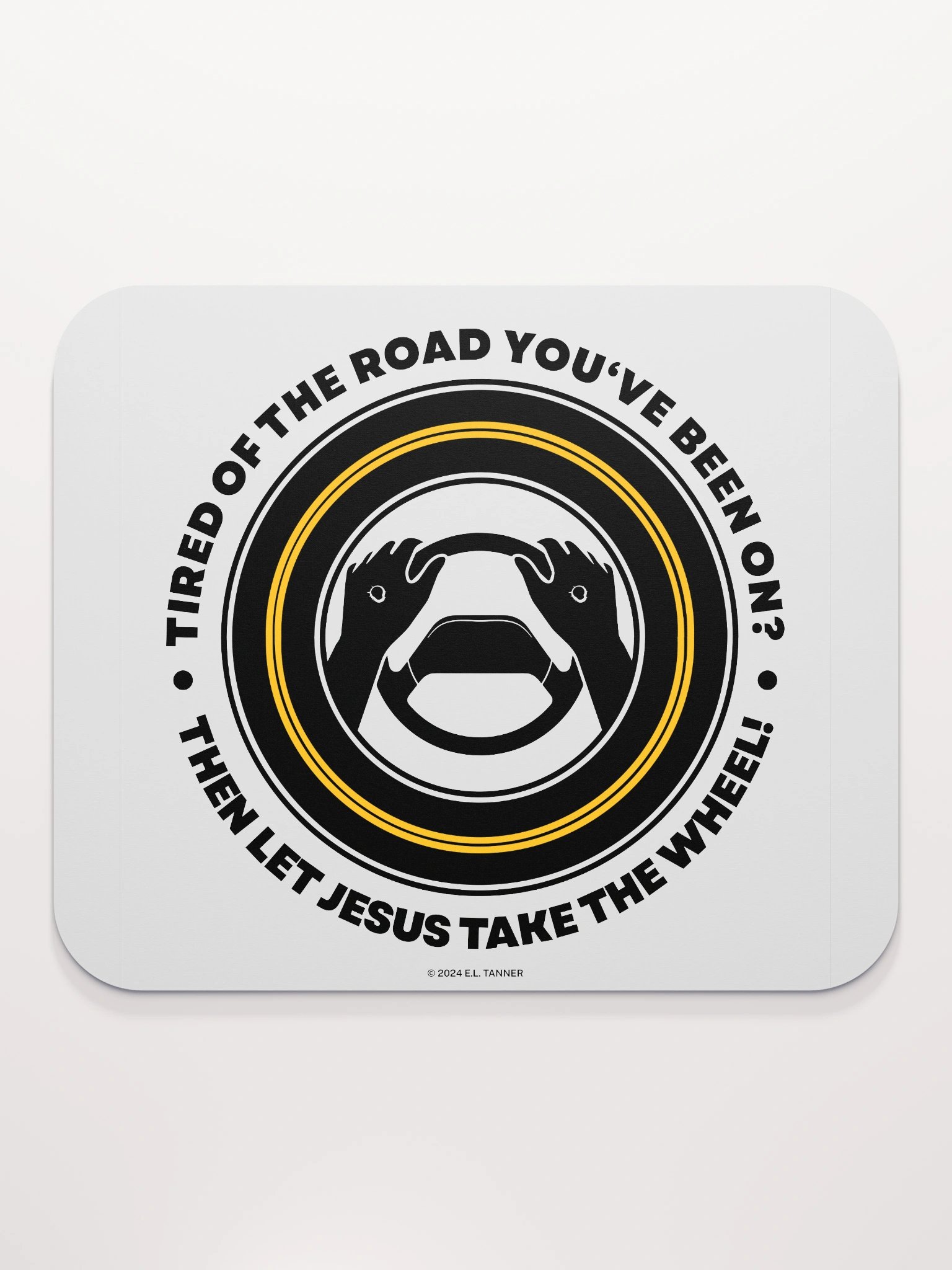 Let Jesus Take the Wheel, Mouse Pad product image (2)