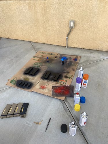 Paintjobs I got up to today.