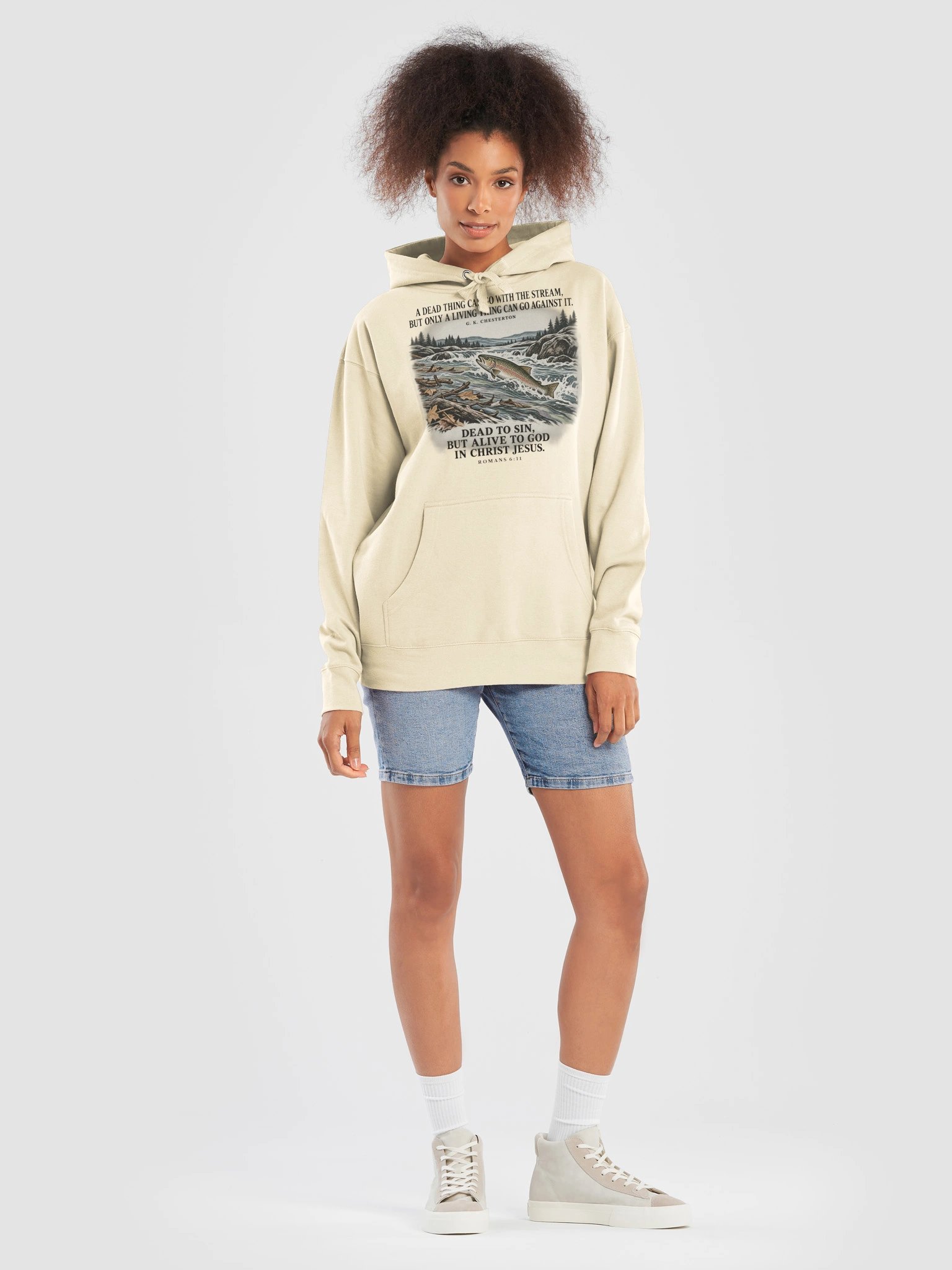 Swiming Upstream Hoodie product image (55)