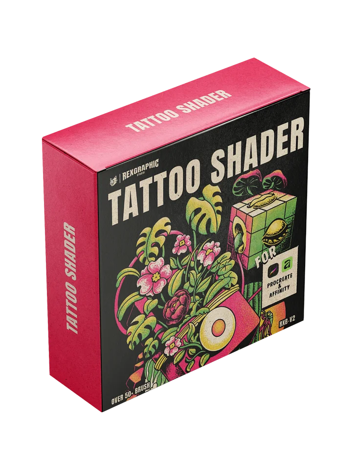 TATTOO SHADER - Tattoo Brush Pack (Procreate & Affinity) product image (1)