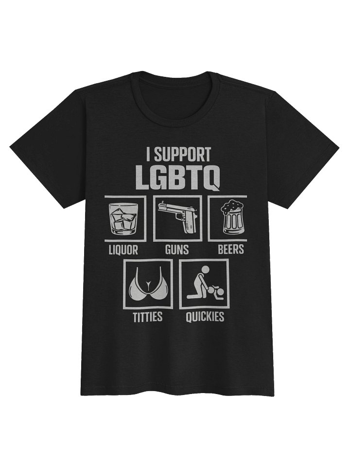 LGBTQ Humor Illustrated T-Shirt product image (1)