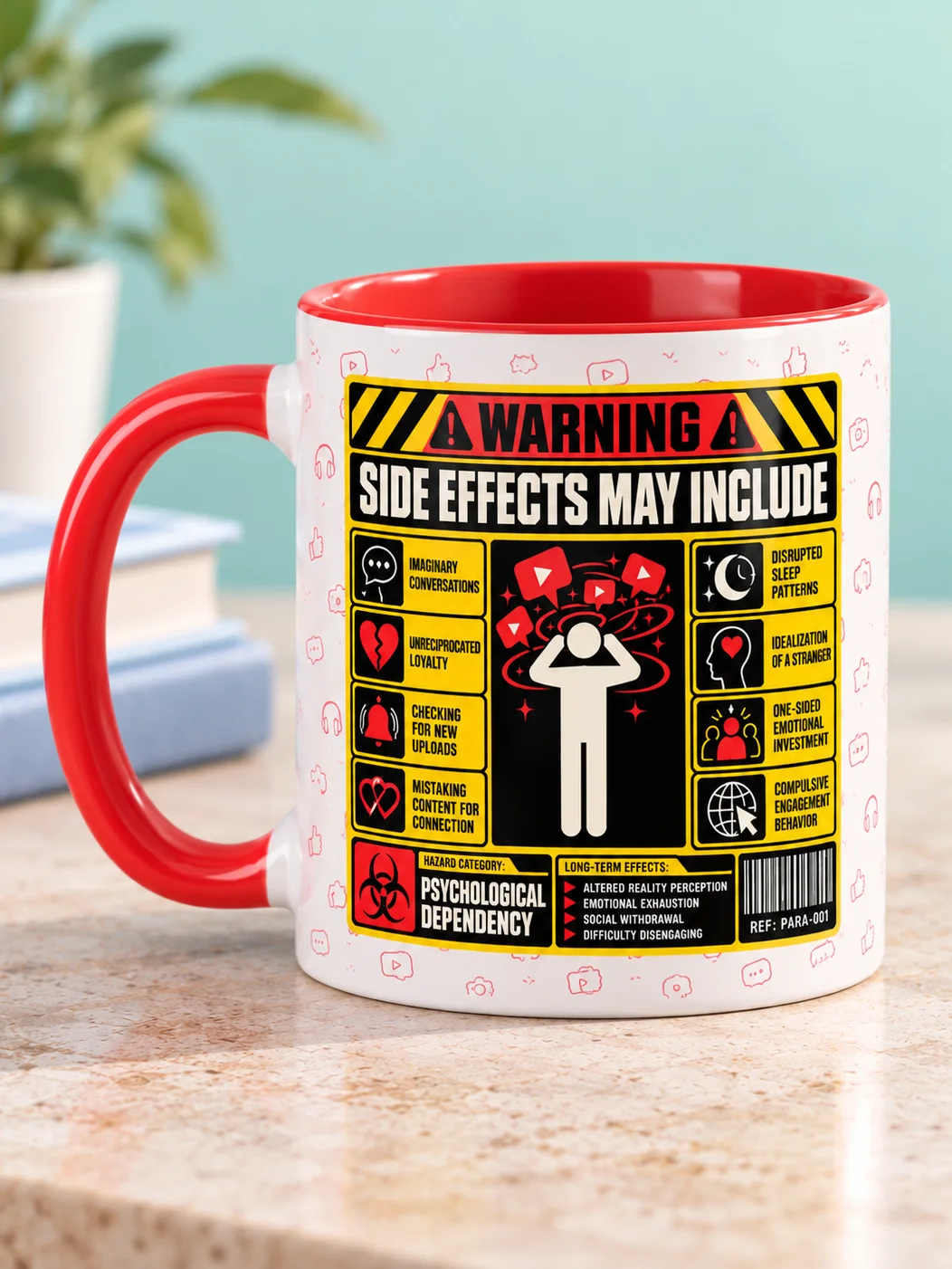 The Parasocial Risk Hazard Mug product image (2)