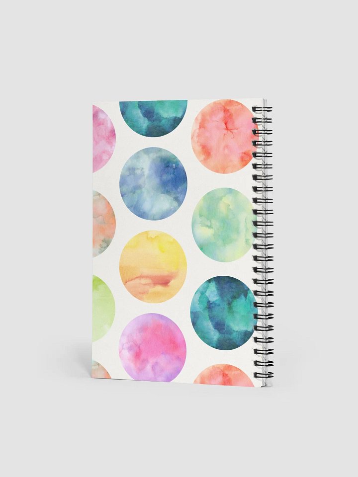 Watercolor Whimsy Spiral Notebook product image (2)