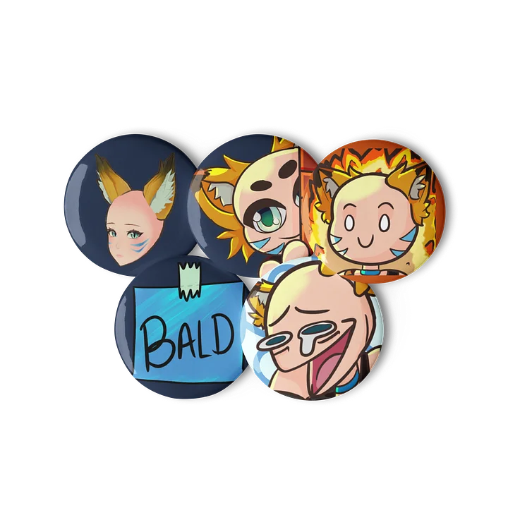 Baldcee Button Merch product image (3)