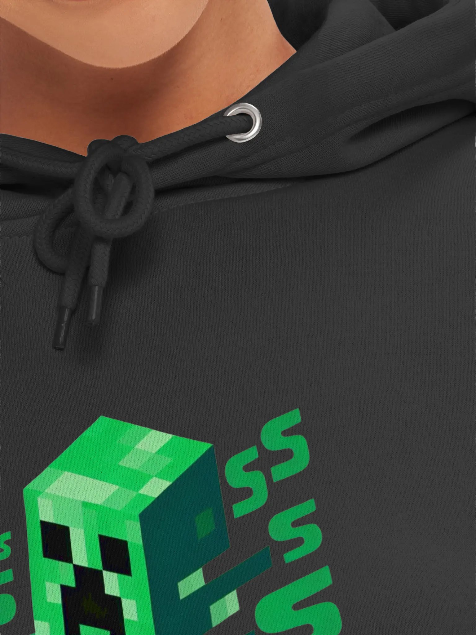Pixelated Minecraft creeper product image (7)