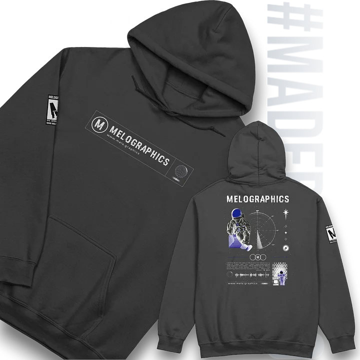 Darkspace Style: Inverted - Basic Hoodie | #MadeByMELO product image (2)