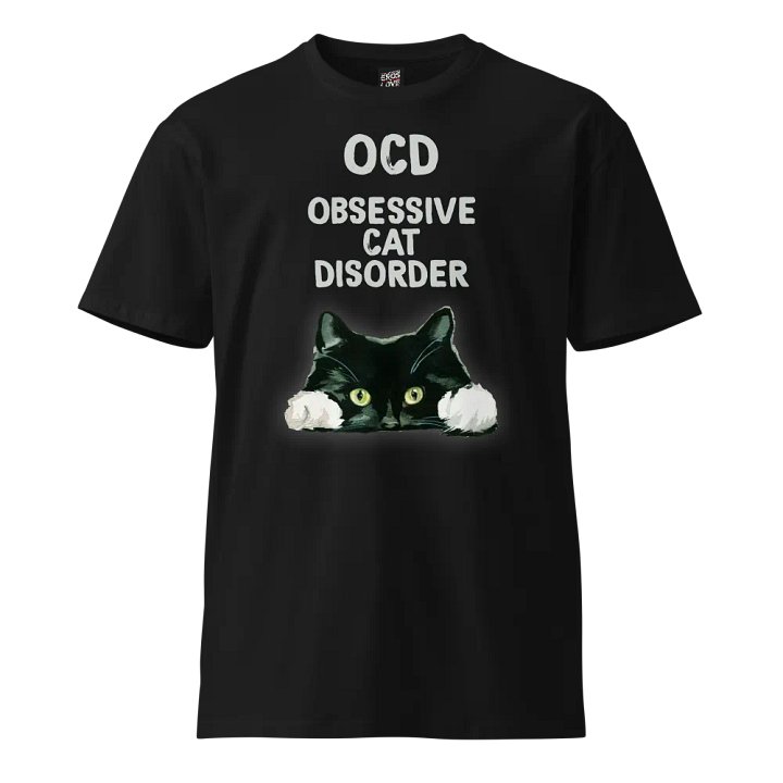 Obsessive Cat Disorder – OCD Cat T-Shirt product image (1)