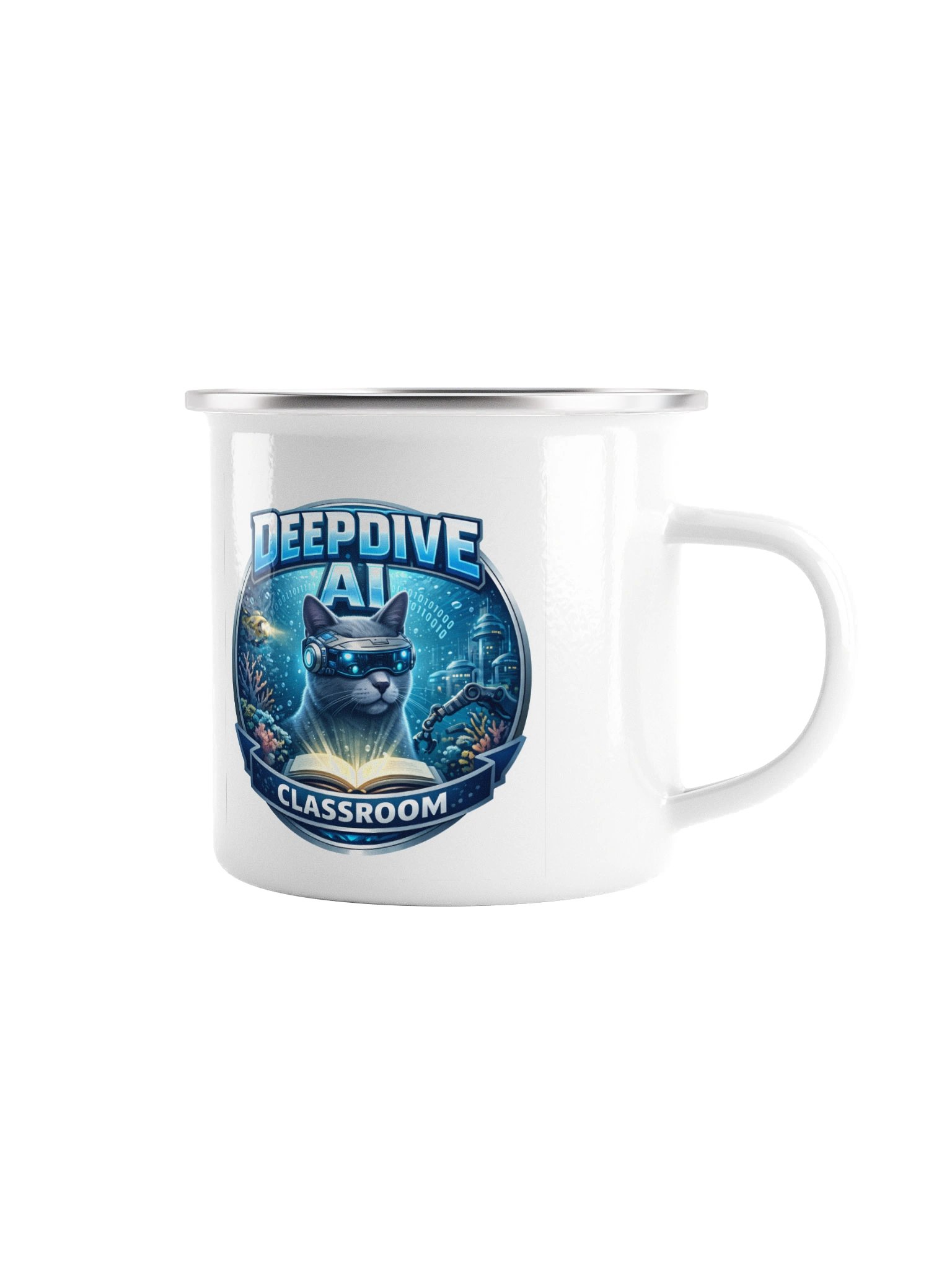DeepDive AI Classroom Coffee Mug product image (1)