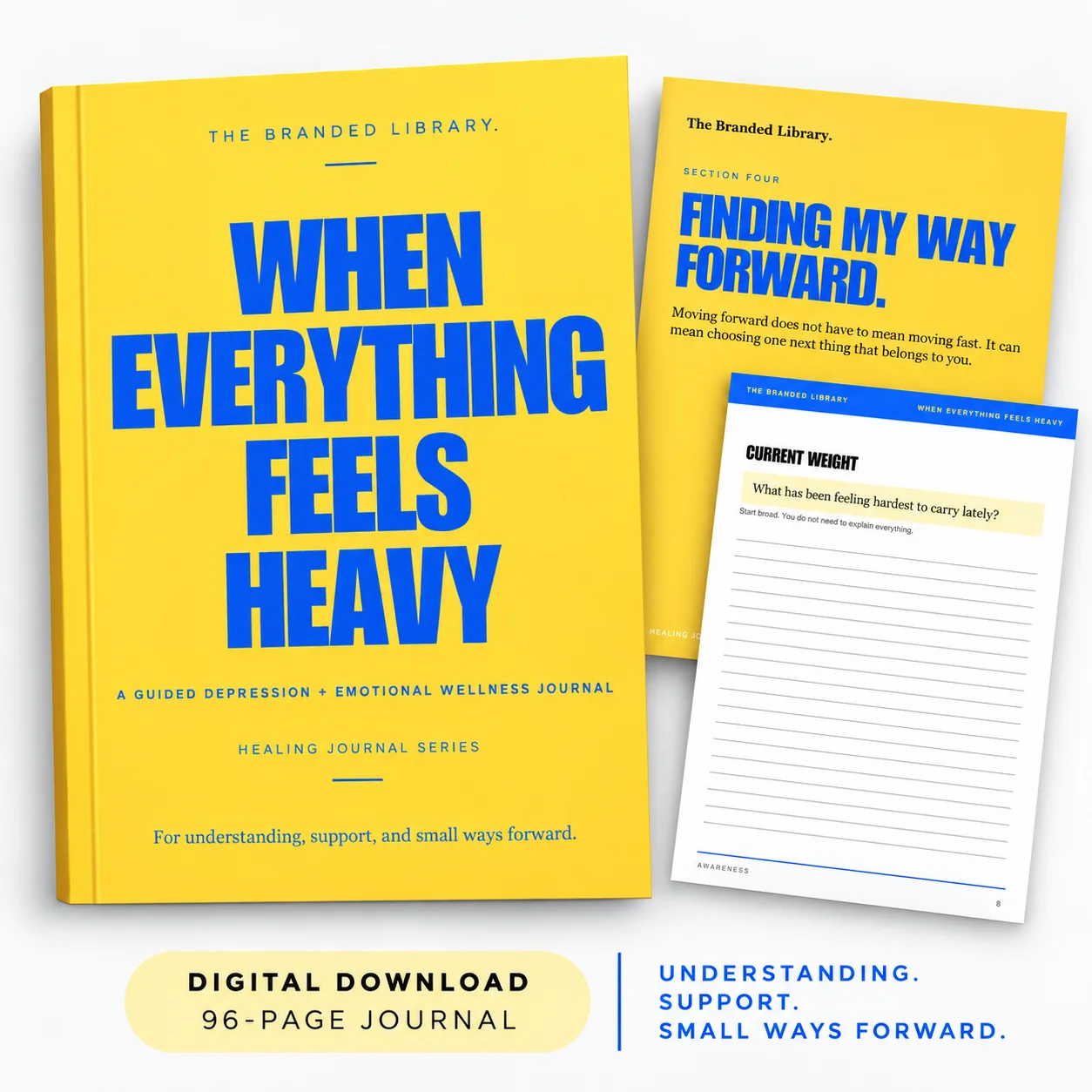 When Everything Feels Heavy - Depression product image (1)