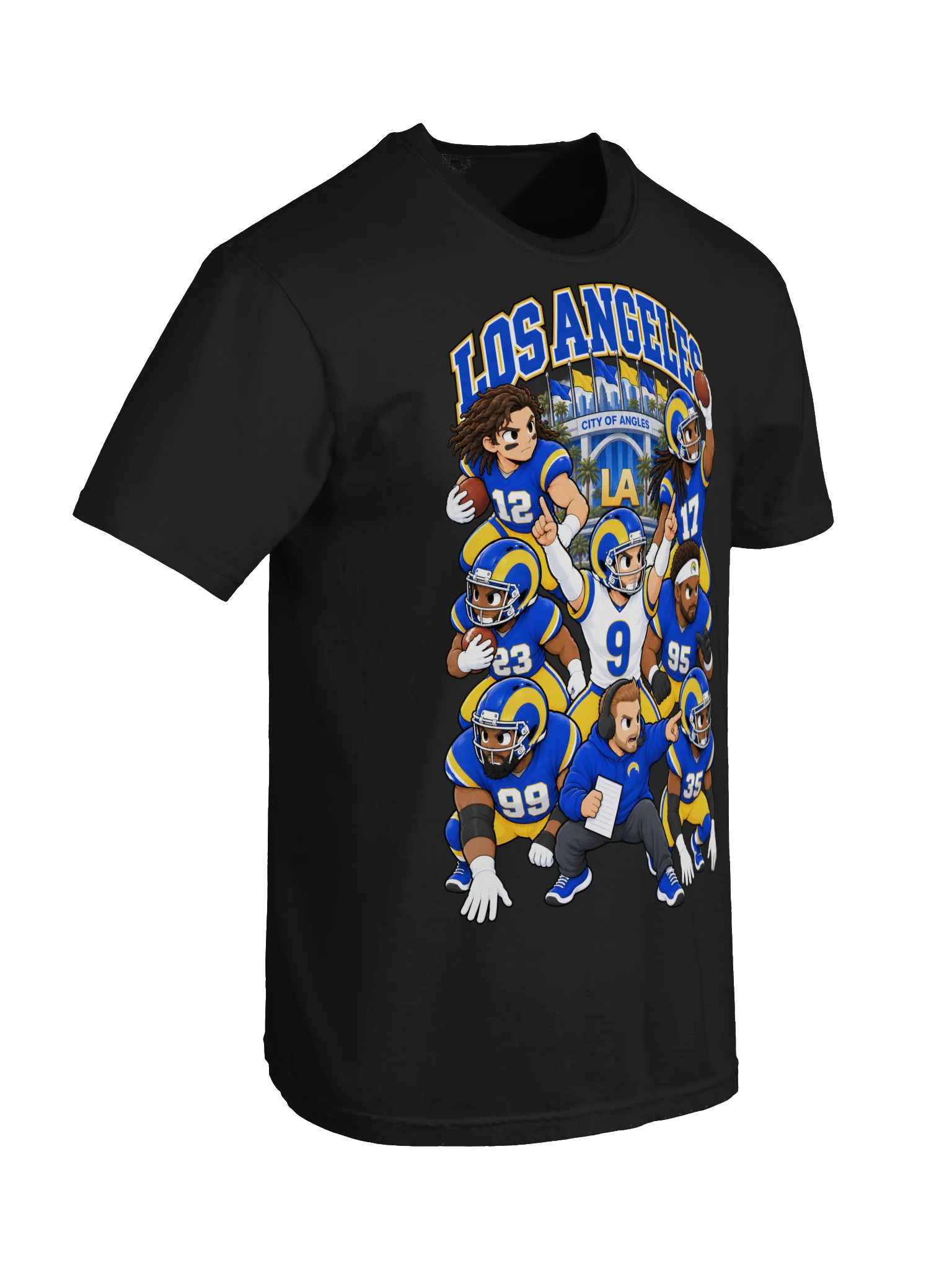 Los Angeles Football Animated Player T-Shirt product image (10)