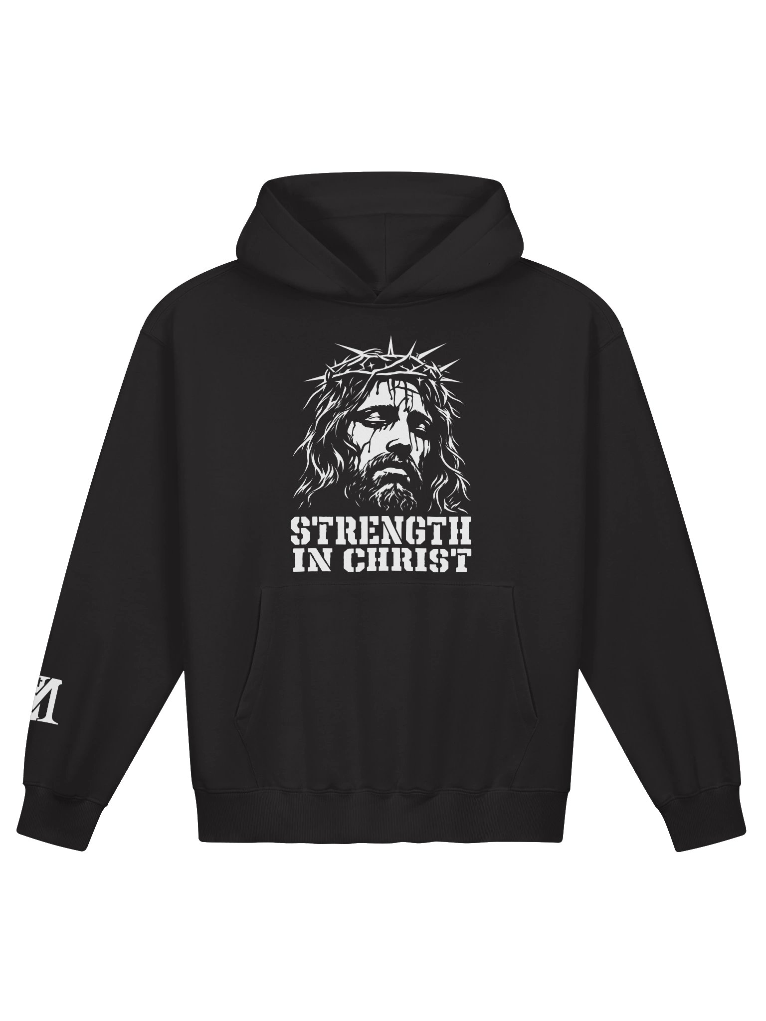 Strength in Christ Hoodie Organic product image (1)