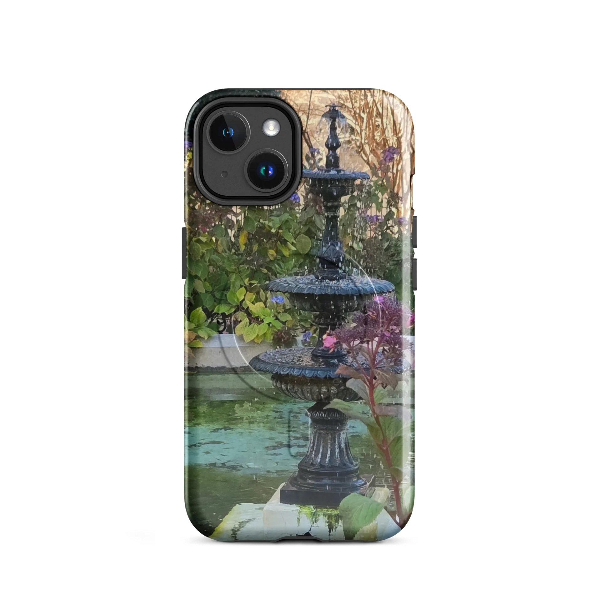 Purple Flower Water Fountain iPhone® Tough Case product image (17)