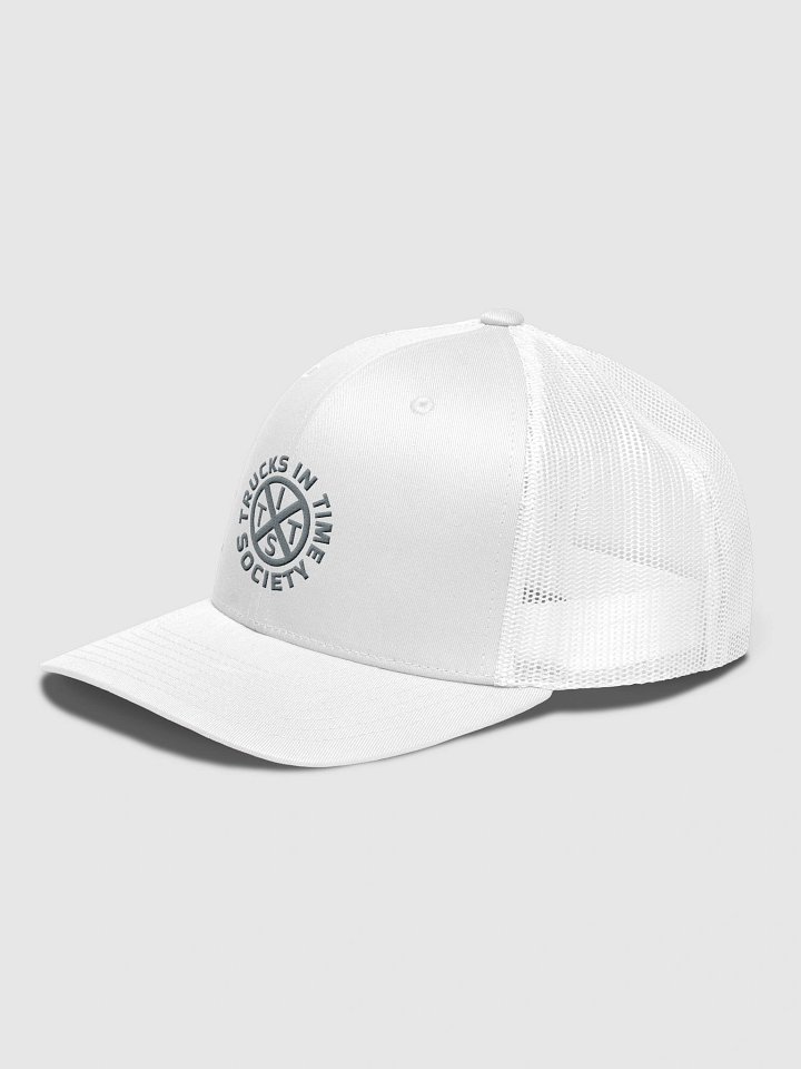TITS CROSSROADS LOGO Trucker Hat White/Grey product image (2)