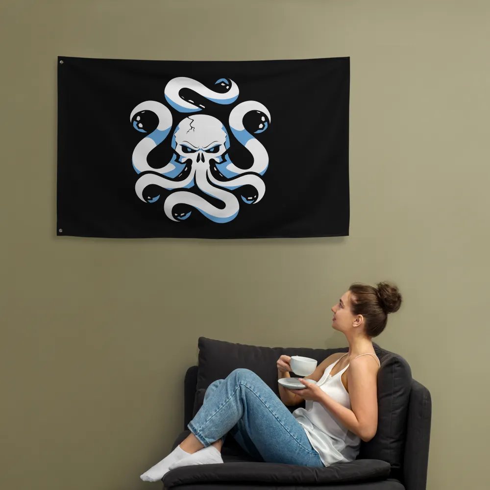 Hang Up Squid Flag product image (12)