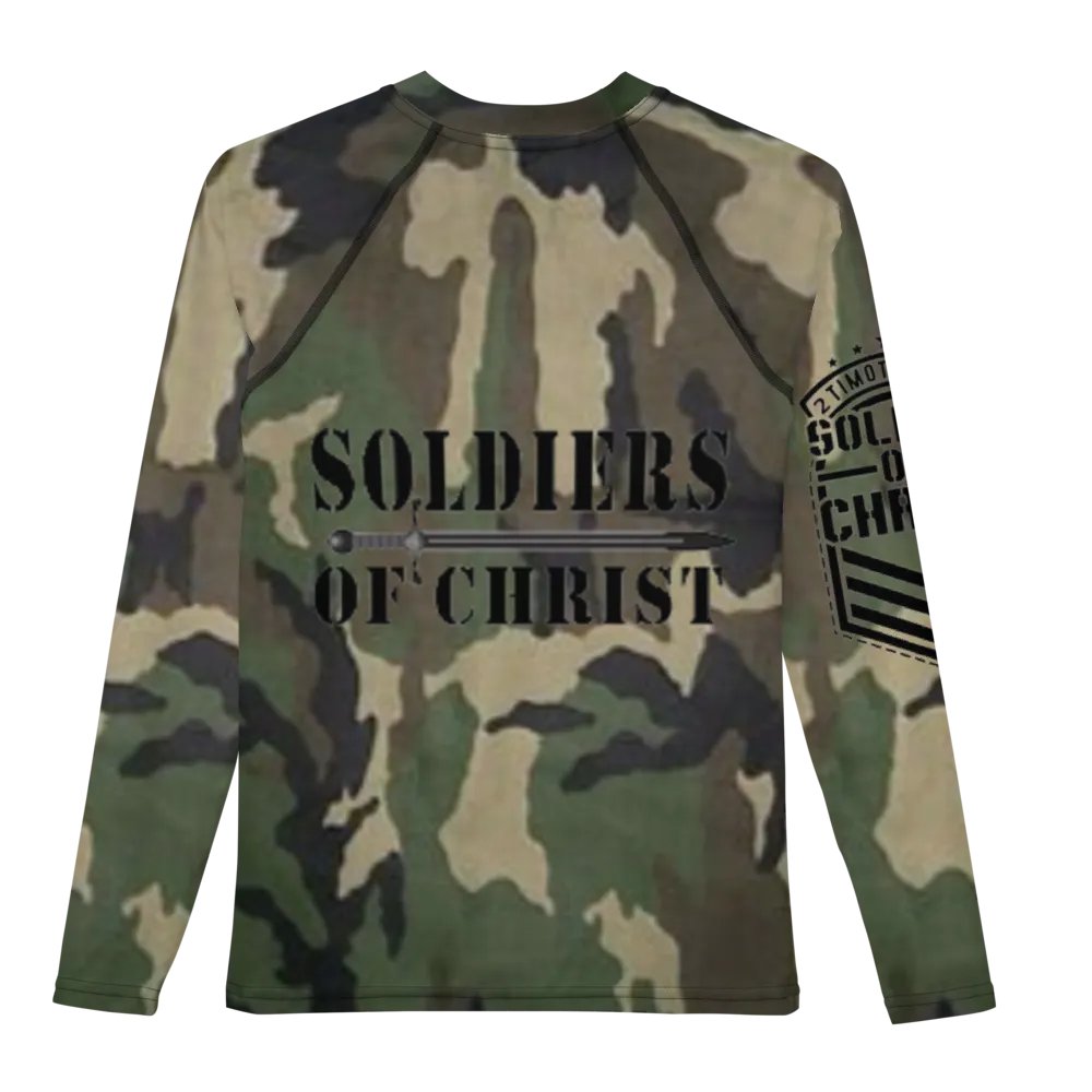 Faithful Camo: Youth Rash Guard - Woodland product image (7)
