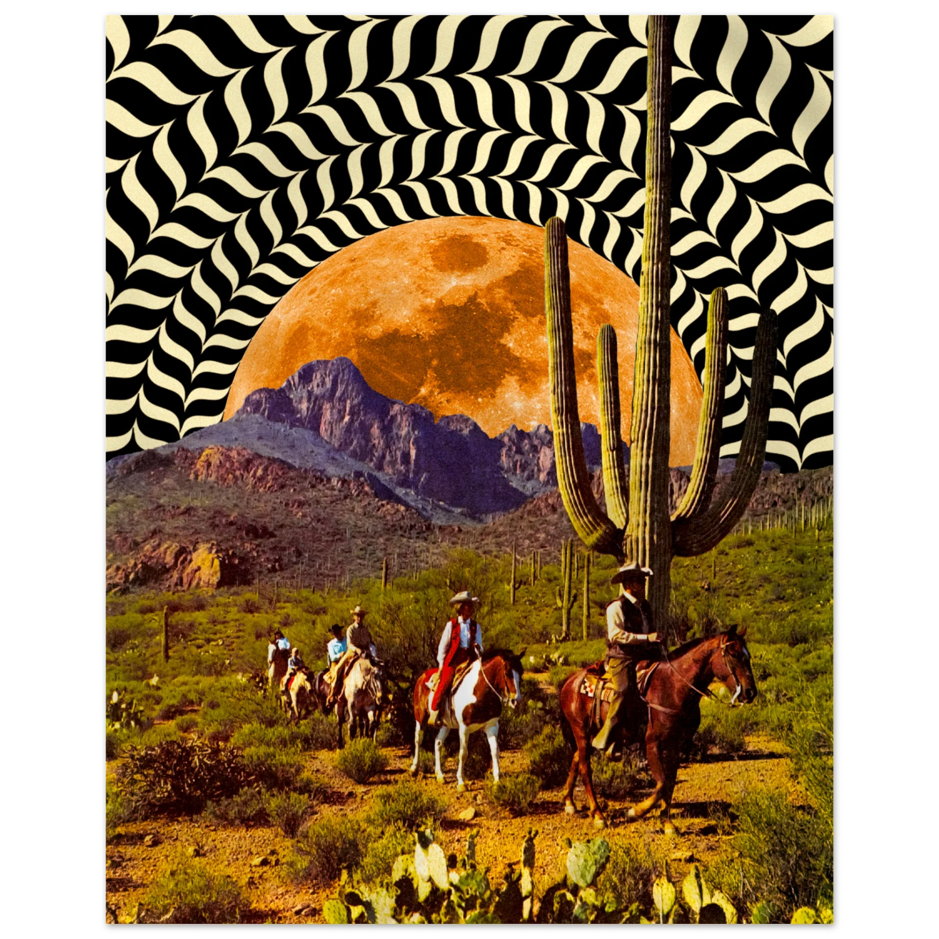 Surrealist Cowboy Wall Art