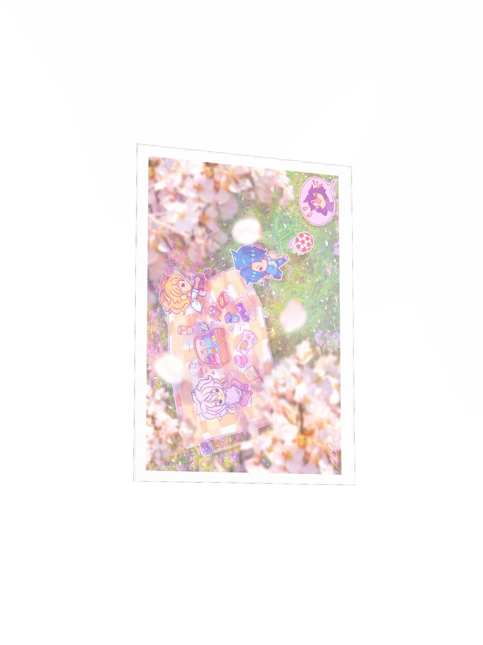 Hanami Under the Cherry Blossoms Print product image (4)