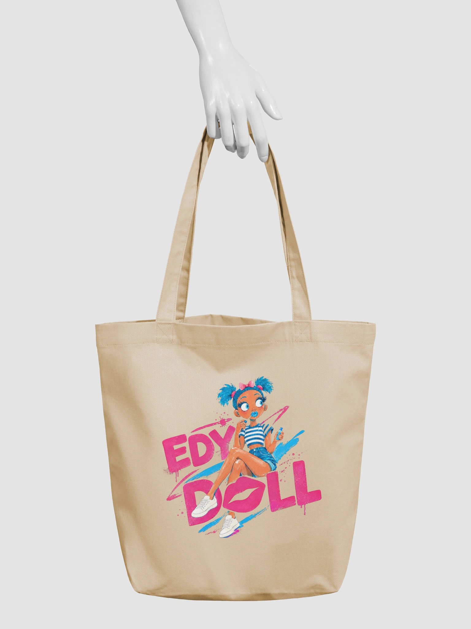 Edy Doll Organic Cotton Tote Bag product image (3)