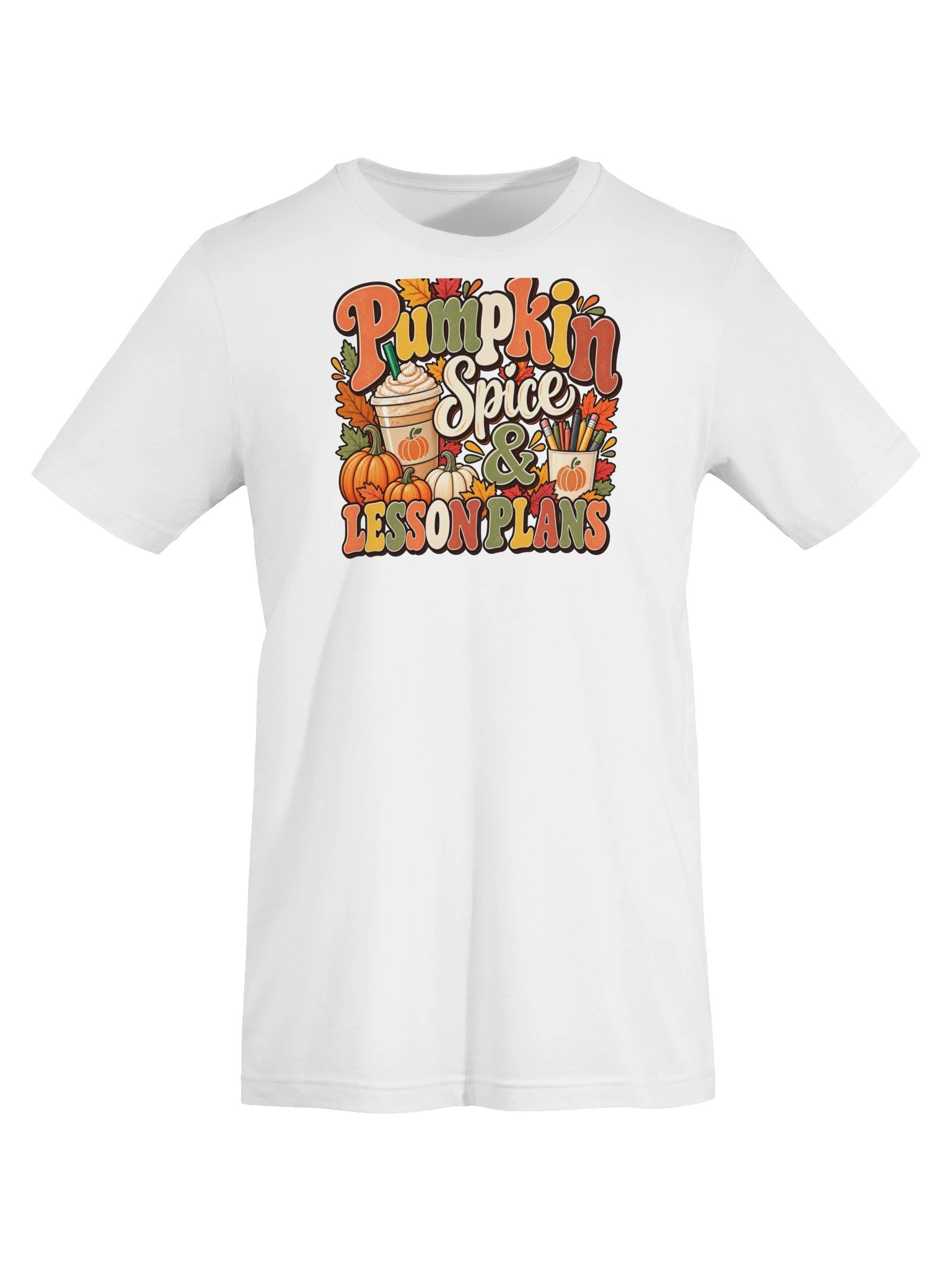 Pumpkin Spice Lesson Plans T-Shirt product image (17)