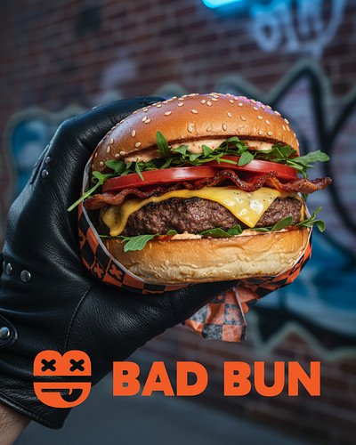 Bad Bun, gourmet burgers with attitude - this was a fun brand identity to work on. Thanks to @brief.mebaby for the design bri...