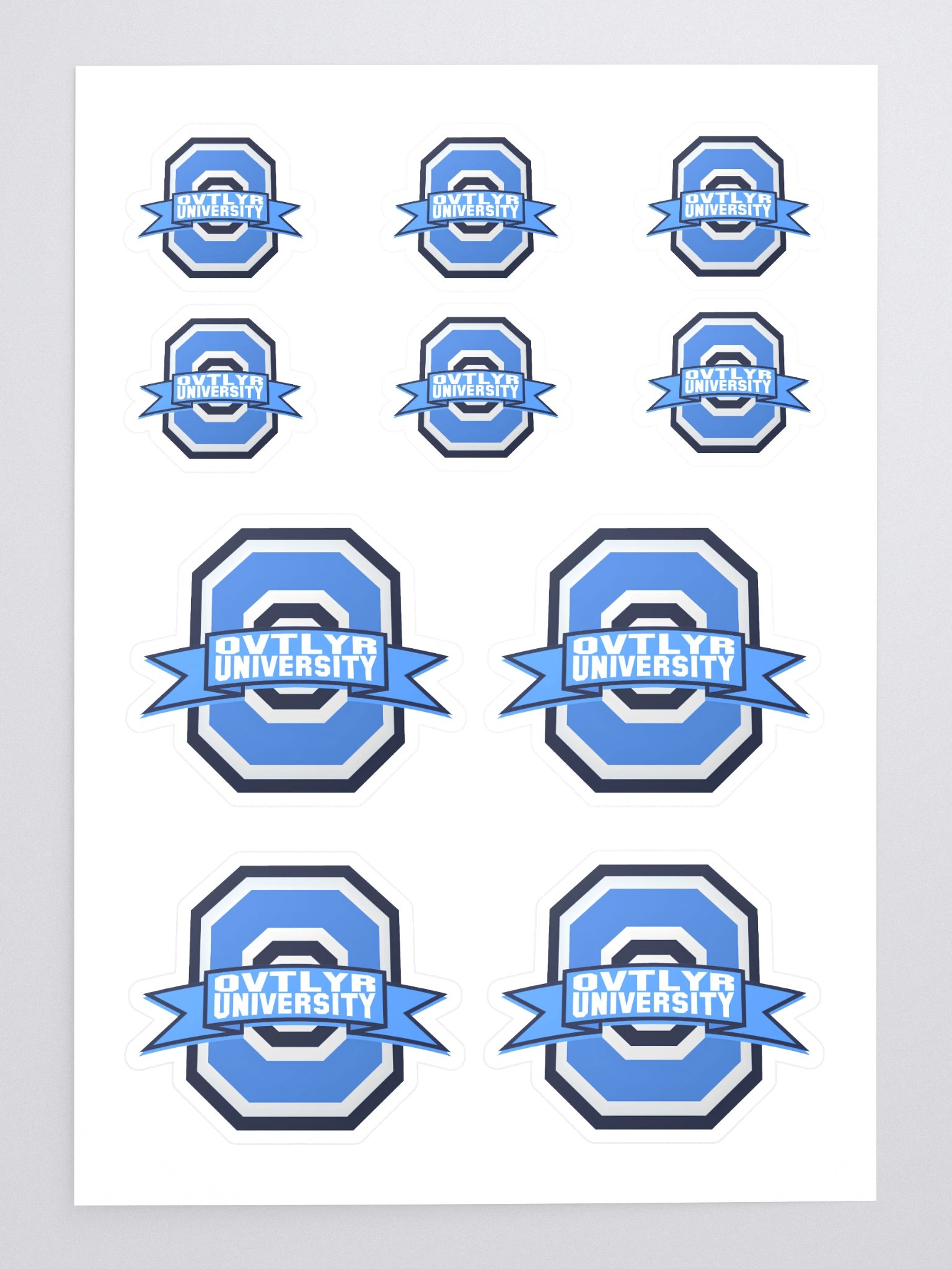 OVTLYR University Sticker product image (3)