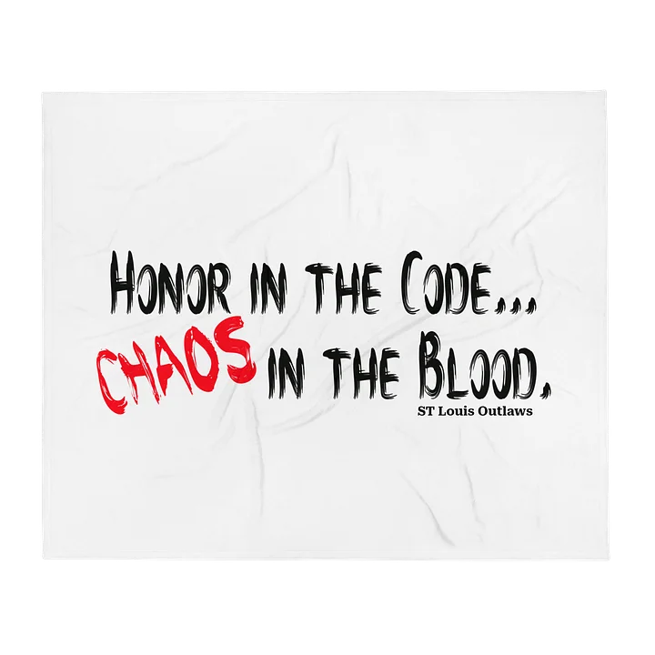 Chaos Throw Blanket product image (2)