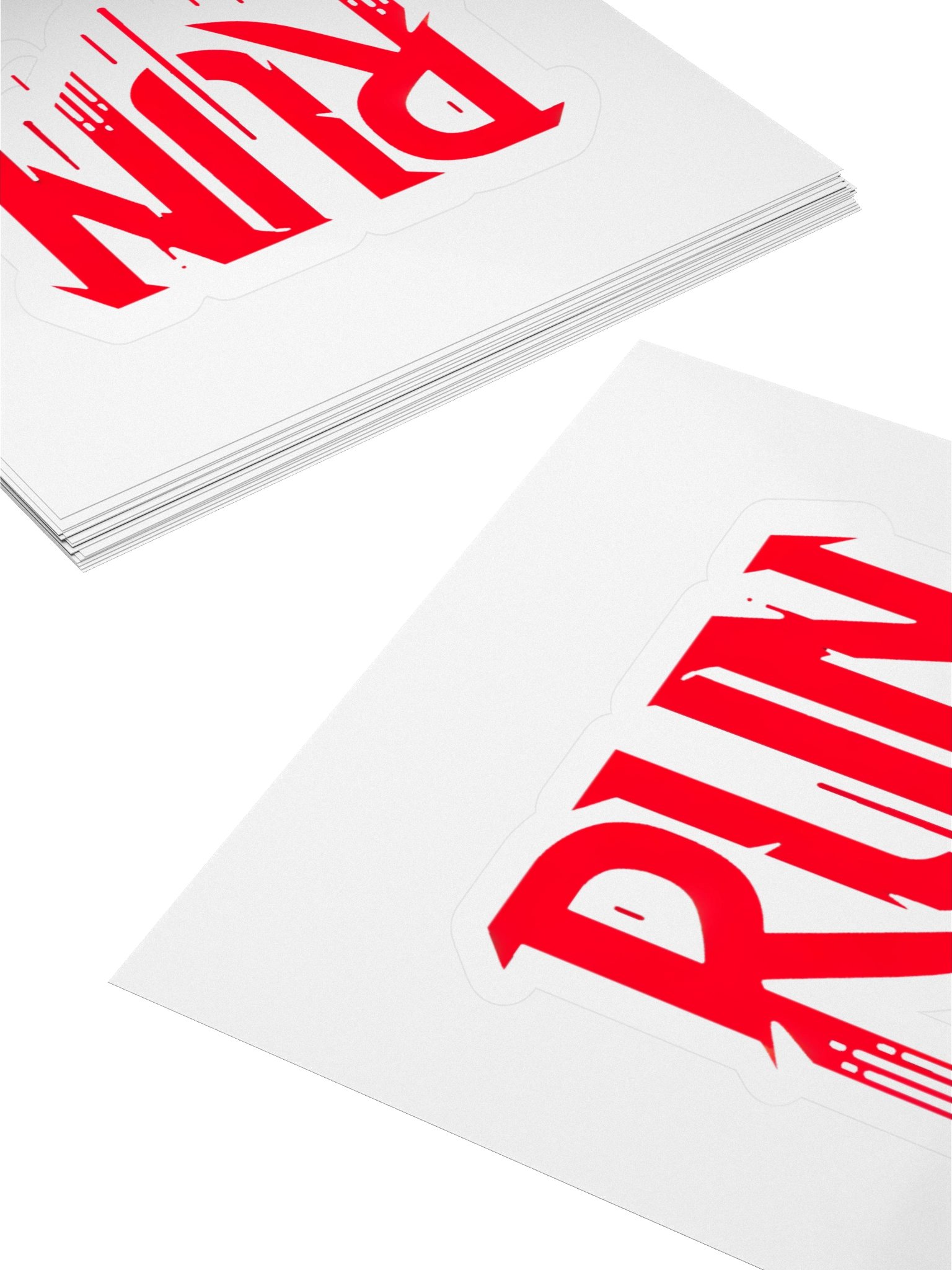 RUN (Bloody) - Sticker product image (4)