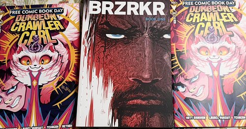 Free Comic Book Day was yesterday! One of the coolest days of the year. Mad Mike took his kids they got some cool new comic t...