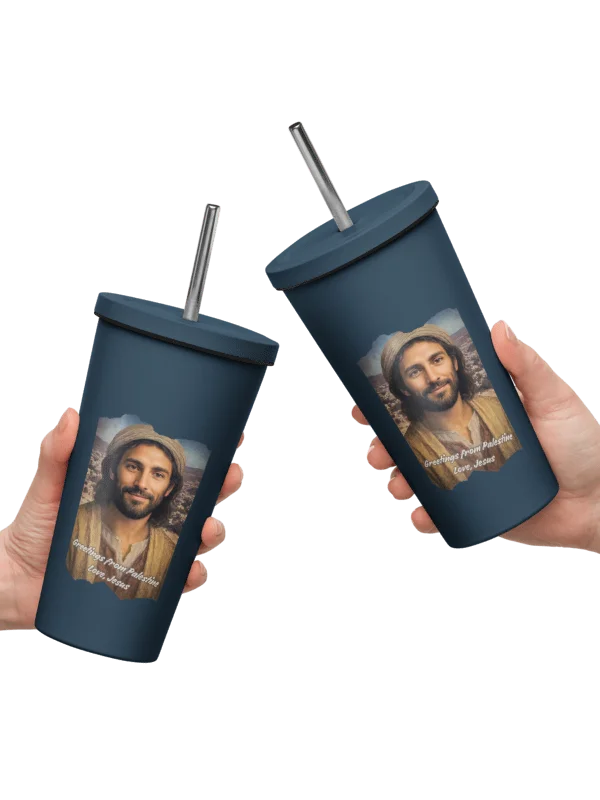 "Jesus in Palestine" Insulated Tumbler product image (4)