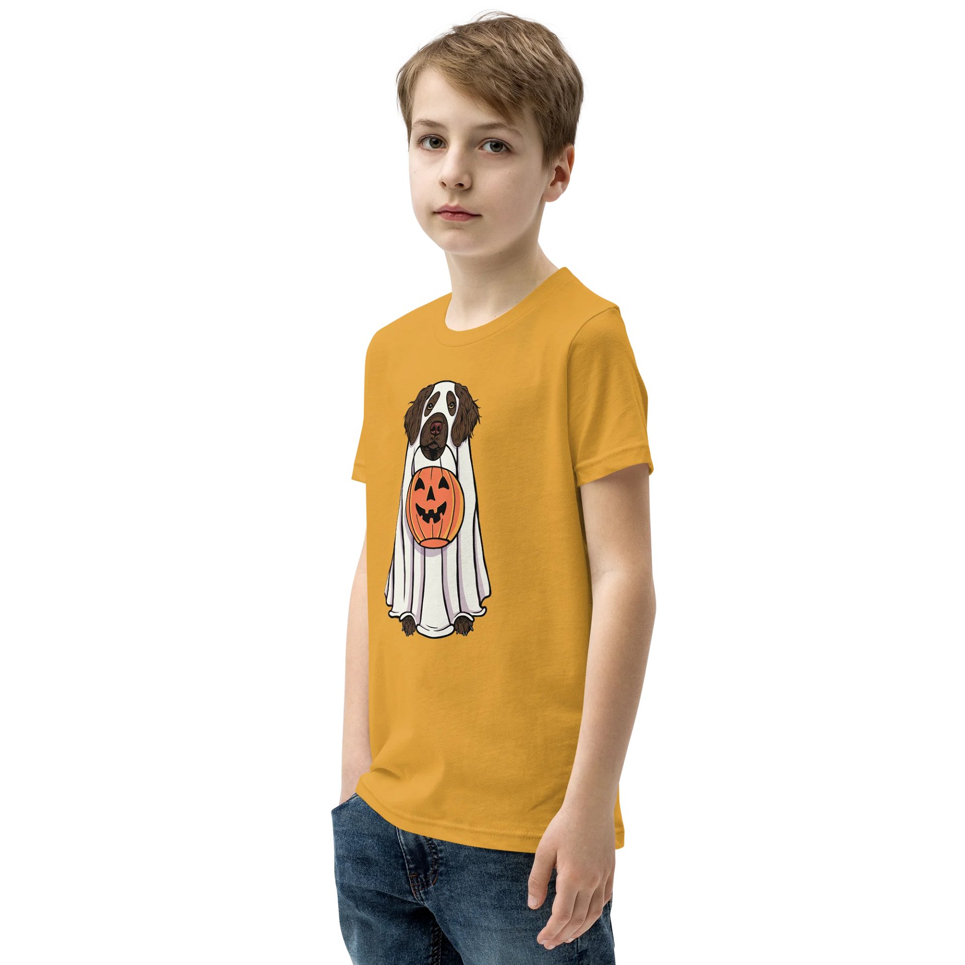 Halloween Boykin Spaniel Youth T-Shirt product image (4)