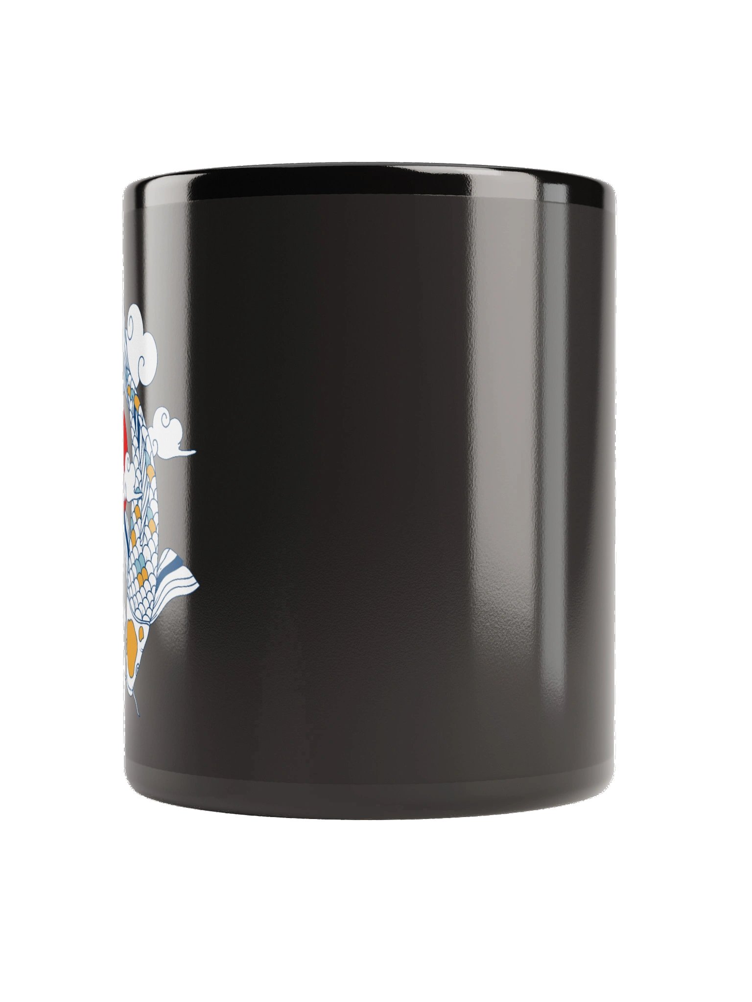 Koi Fish Black Mug product image (2)