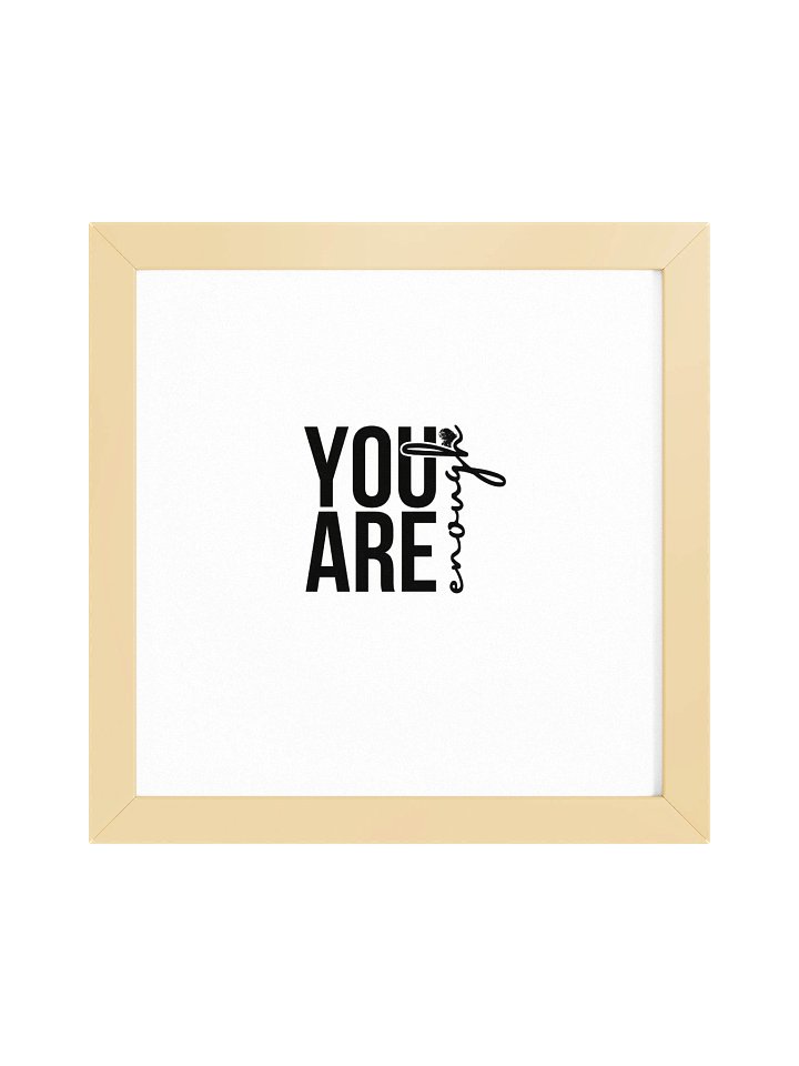 Vibrant Matte Poster Art in Ayous Wood Frame product image (1)