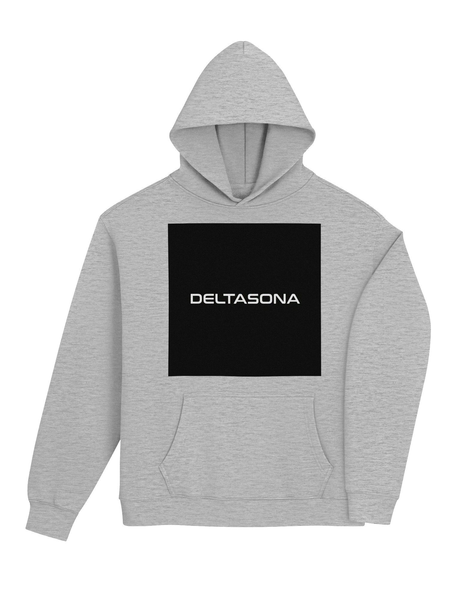 Deltasona Logo - Unisex Premium Hoodie (80% Cotton) - White product image (4)