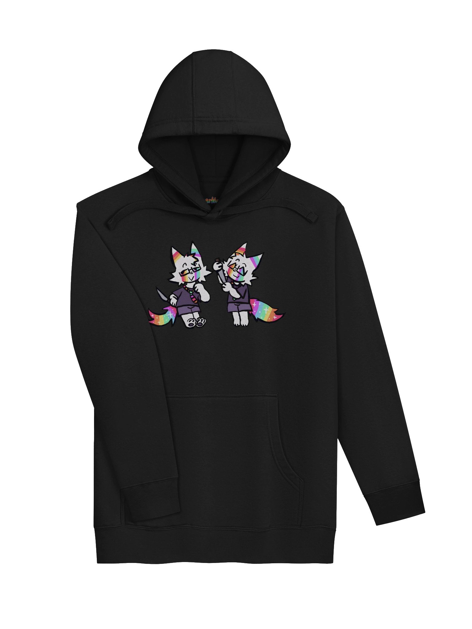 TINY MURDERER GLITTER HOODIE product image (18)