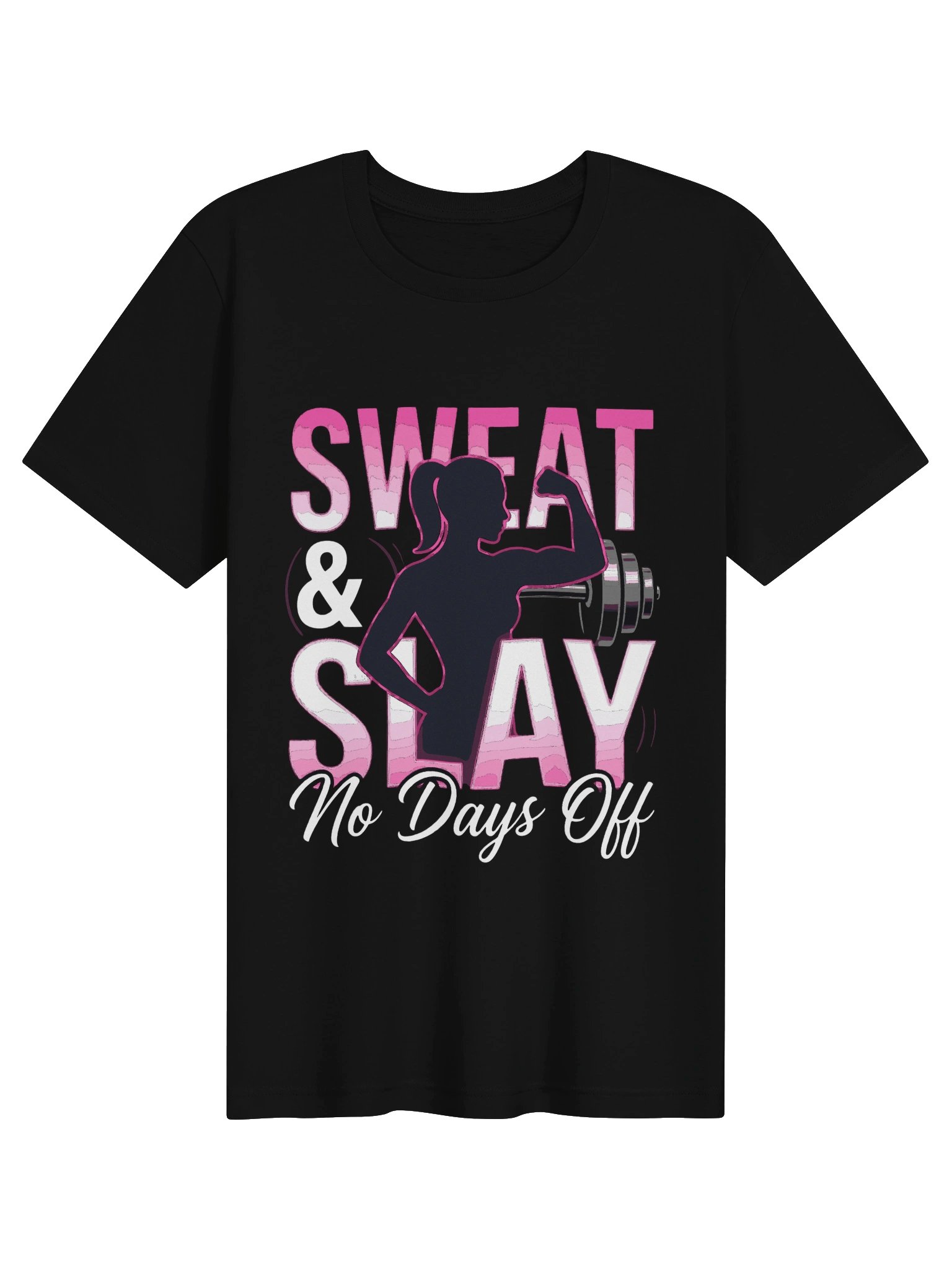 Sweat & Slay - No Days Off Women's Gym T-Shirt product image (4)
