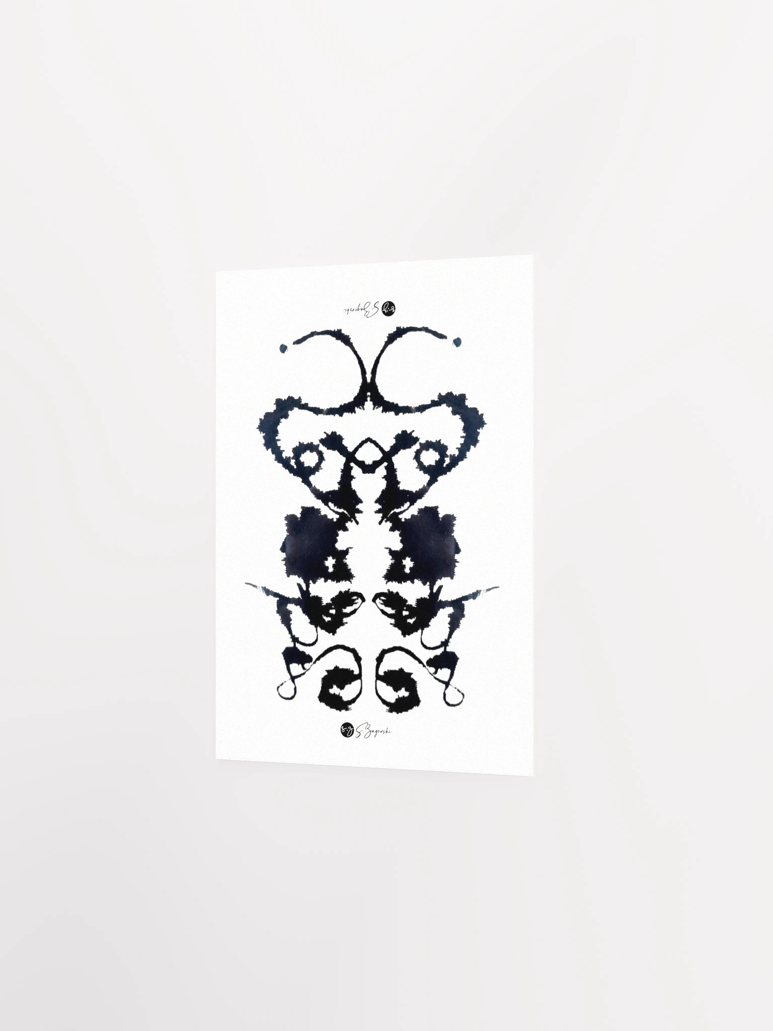Strength | Tarot | Inkblot Print product image (3)