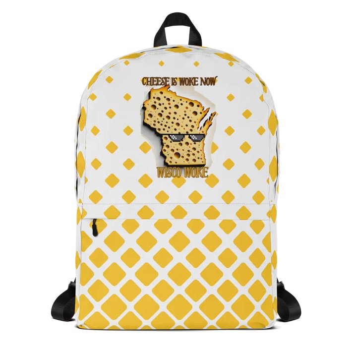 SC Win, Cheese is Woke Now, Backpack product image (1)