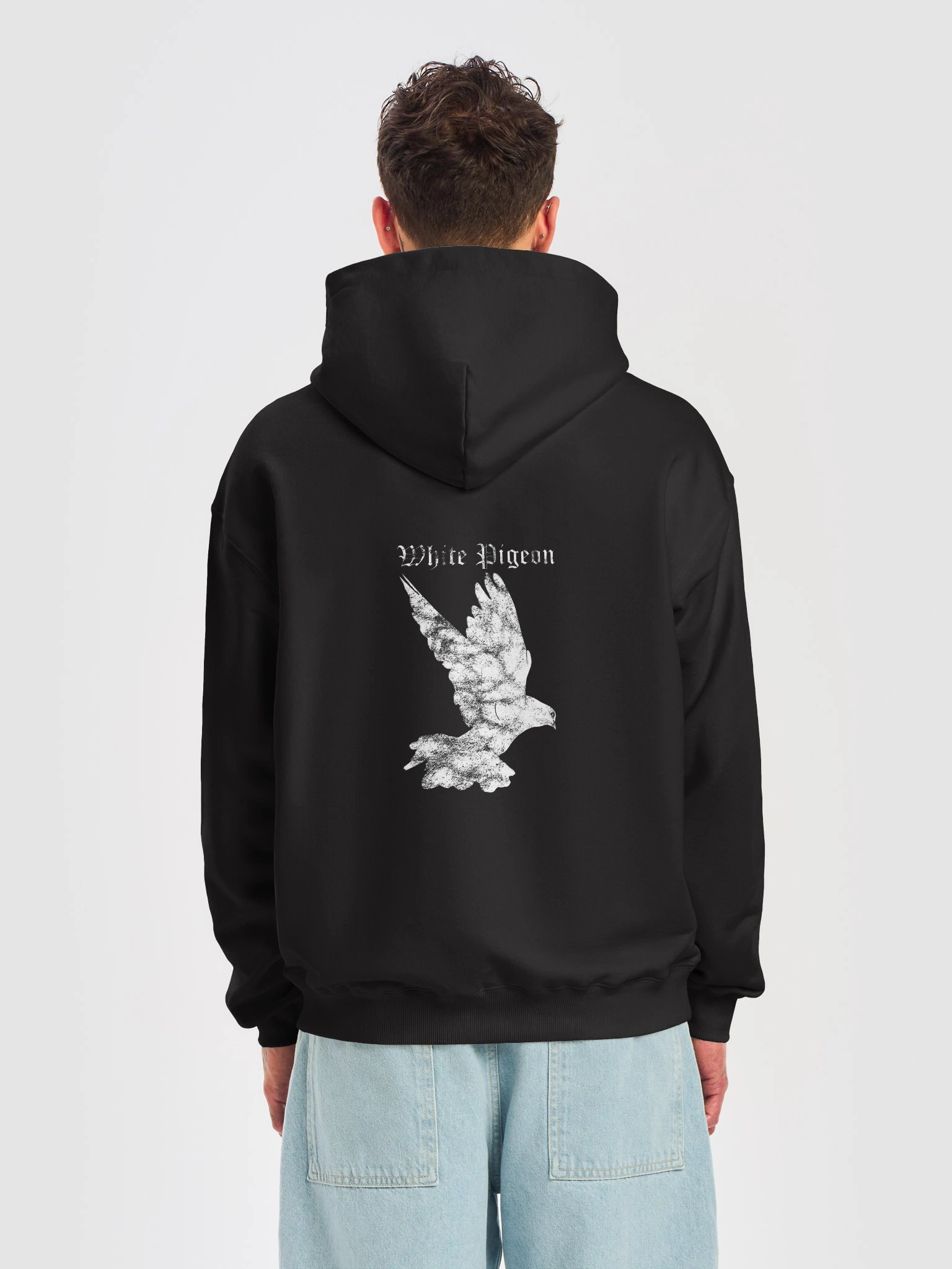 White pigeon sweater product image (6)