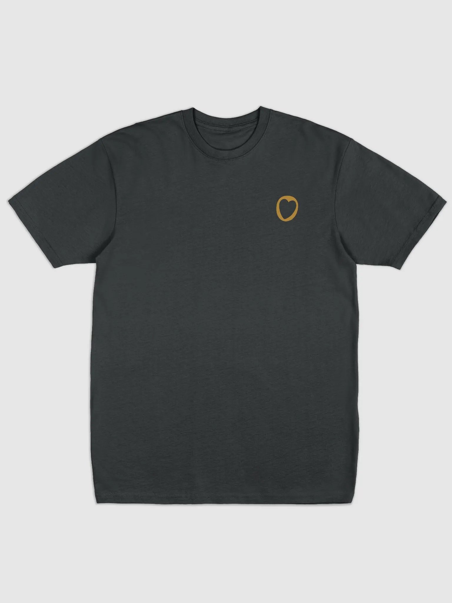thanks for being here! Shirt (Gold) product image (2)