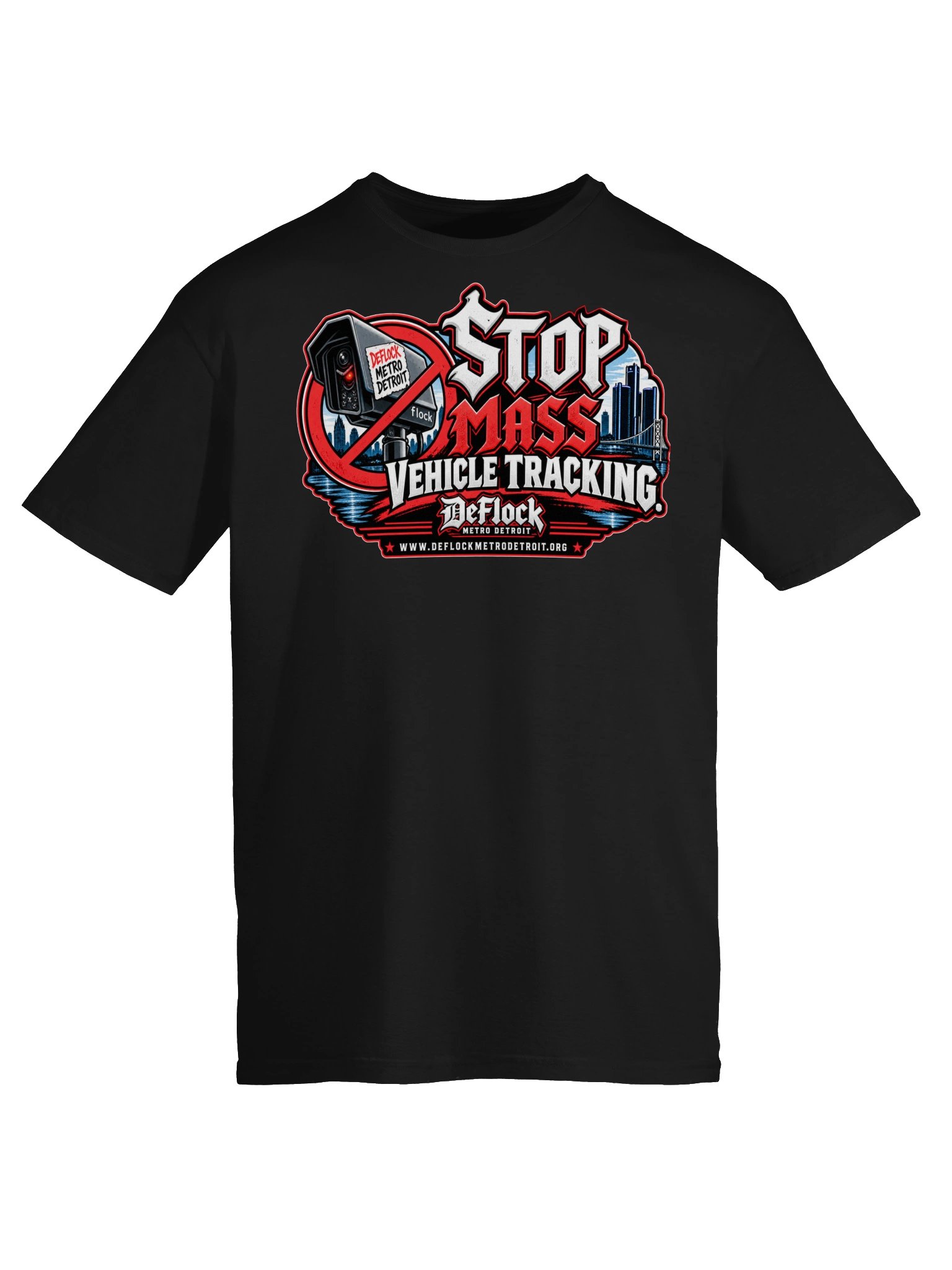 Stop Mass Vehicle Tracking Tee product image (5)