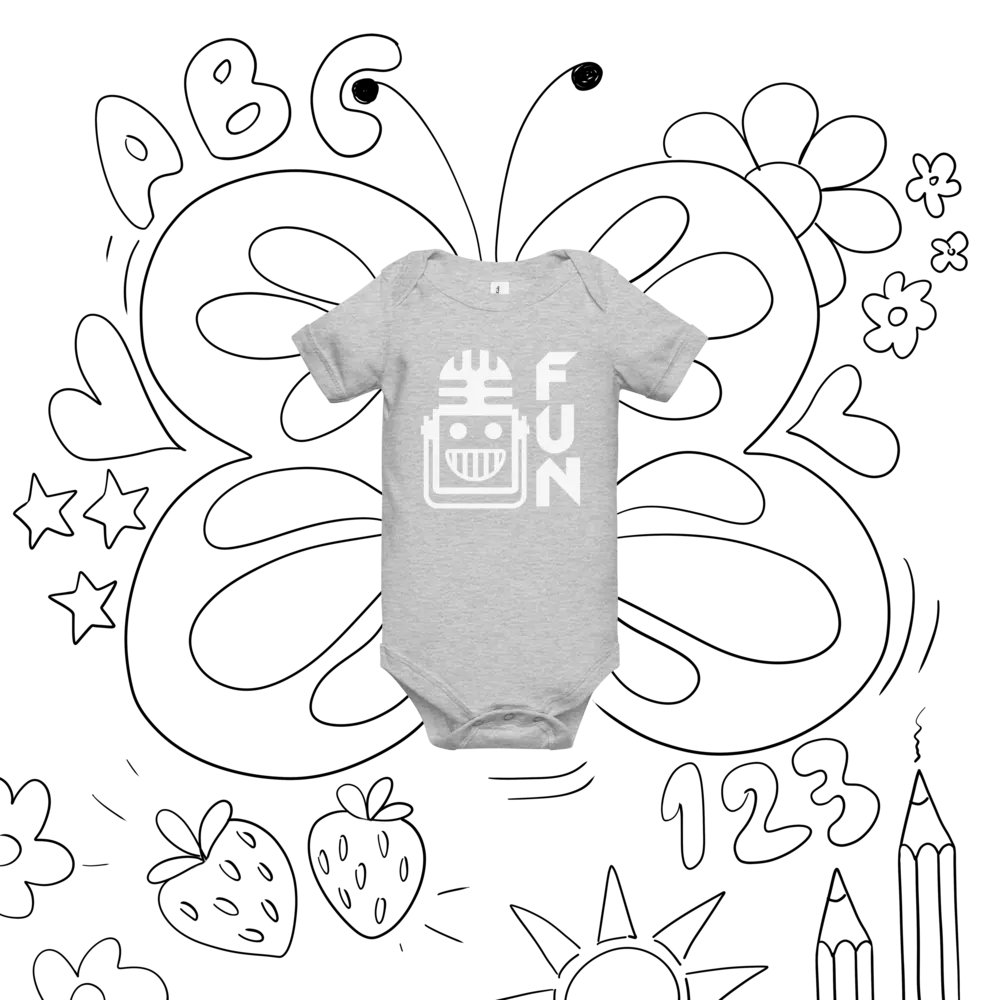 FUN Logo Baby One Piece product image (8)