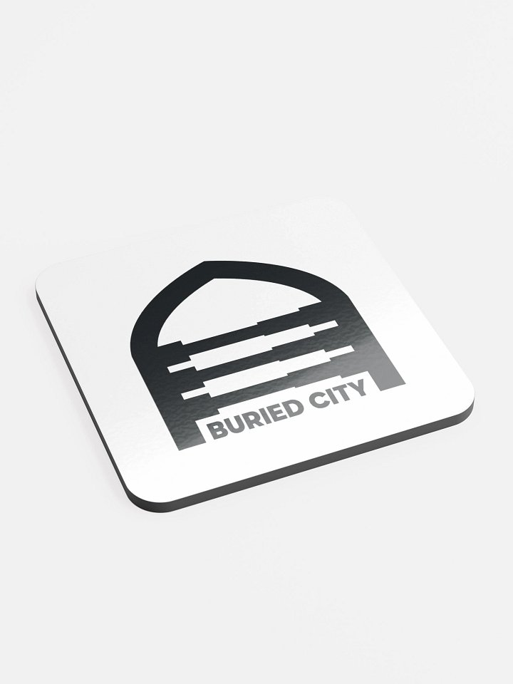 Buried City Glossed Cork Coaster product image (2)