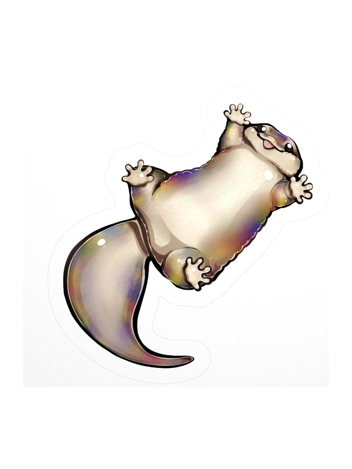 Fish Scale Gecko Kiss Cut Stickers product image (1)