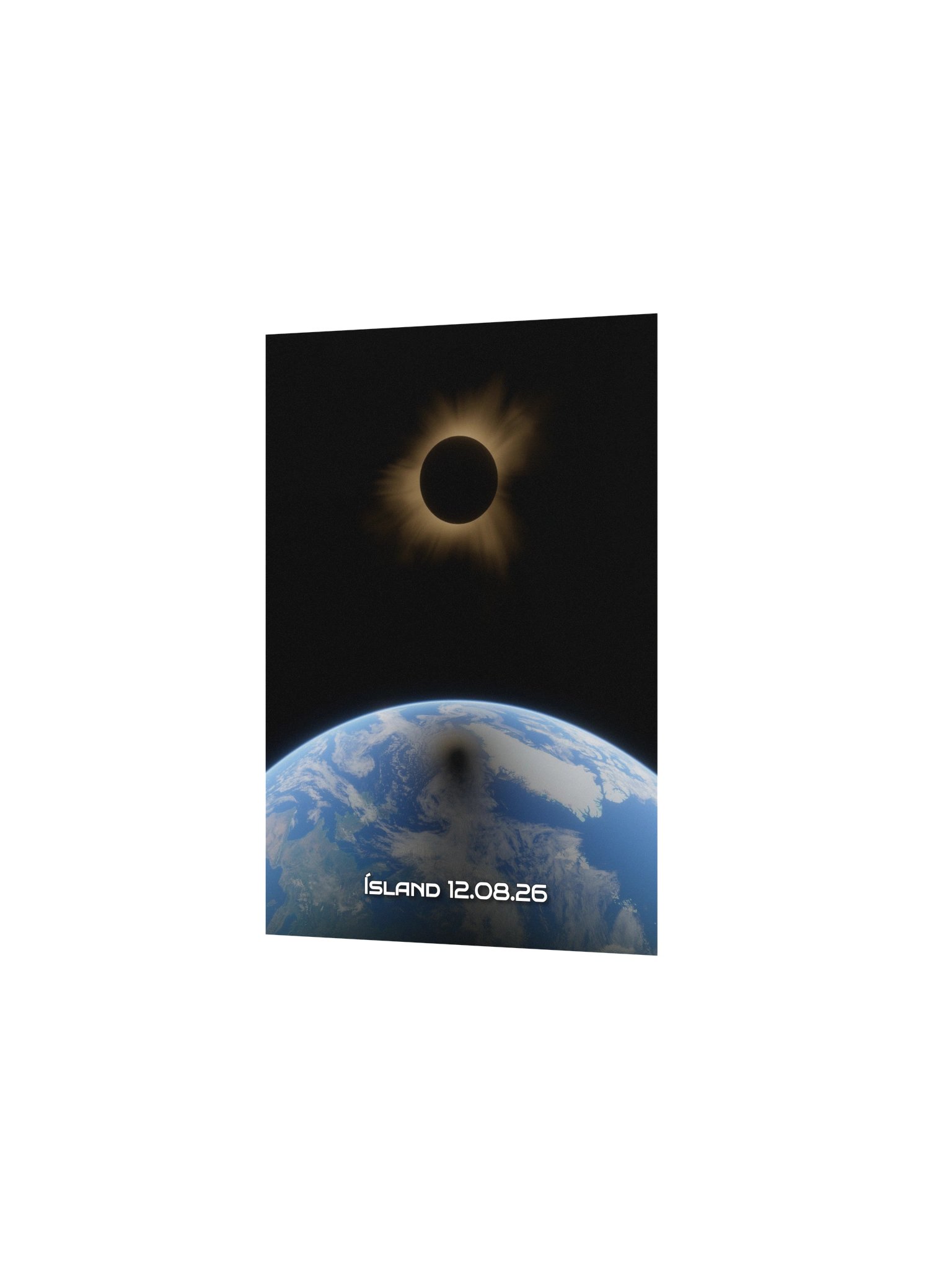 Solar Eclipse Poster - Iceland product image (2)