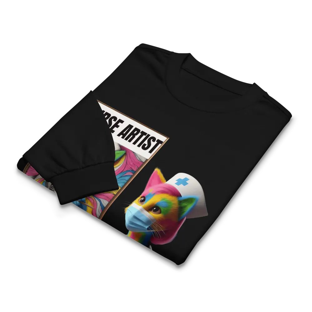 Nurse Artist Vibes Long Sleeve Shirt product image (6)