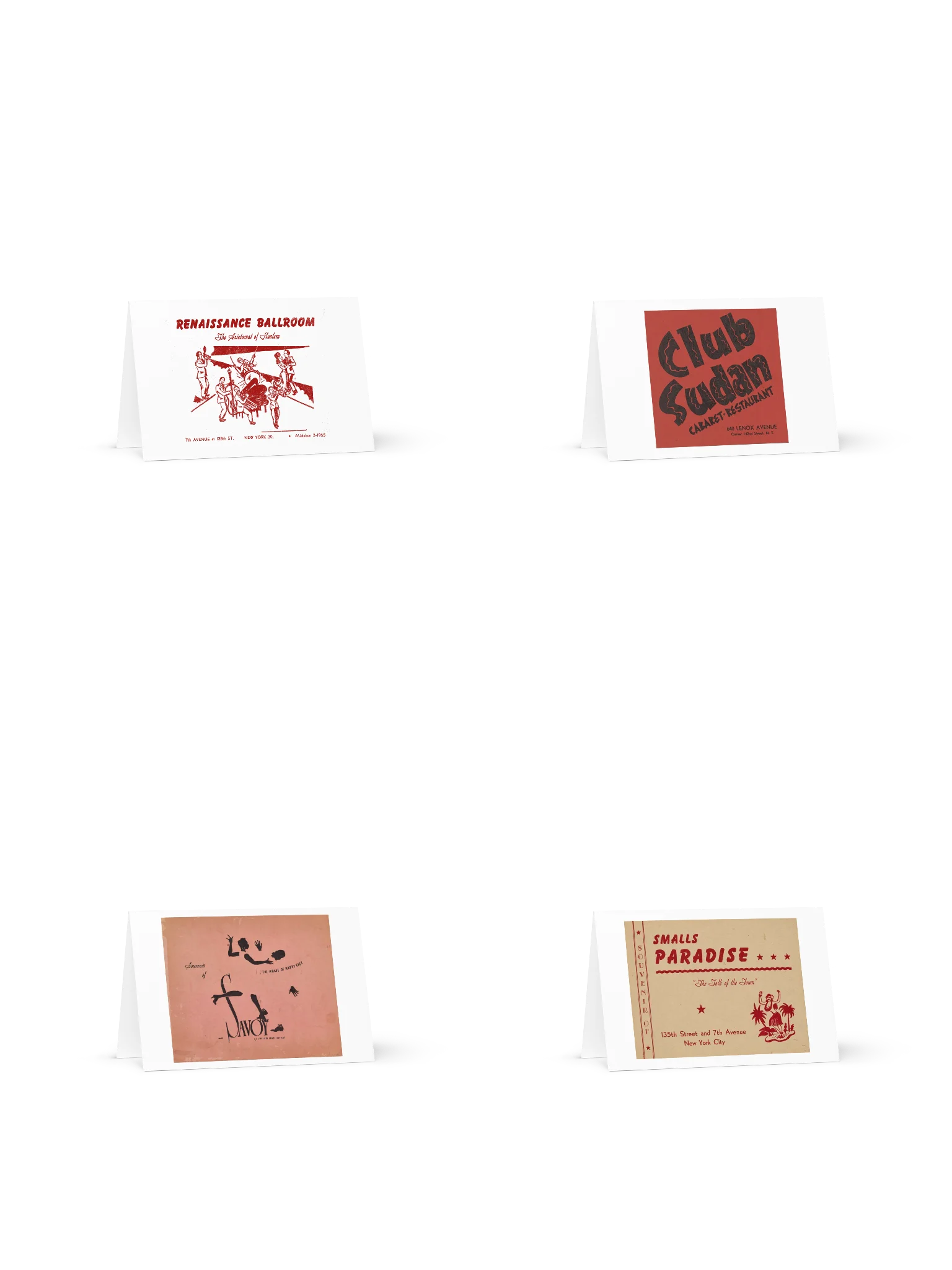 Harlem Dance Halls Greeting Card Set product image (2)