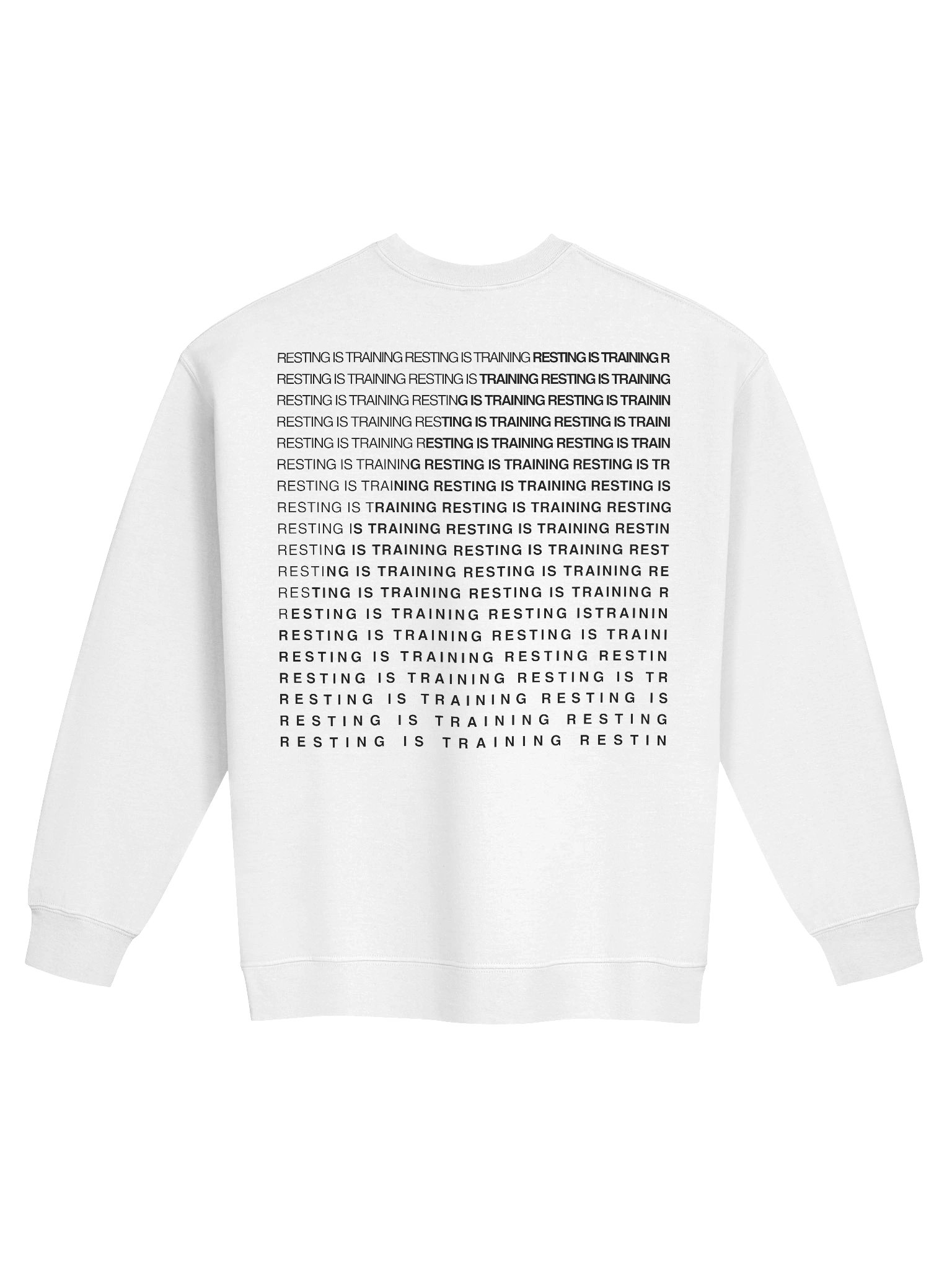 Vert.run Sweatshirt - Resting is training product image (2)